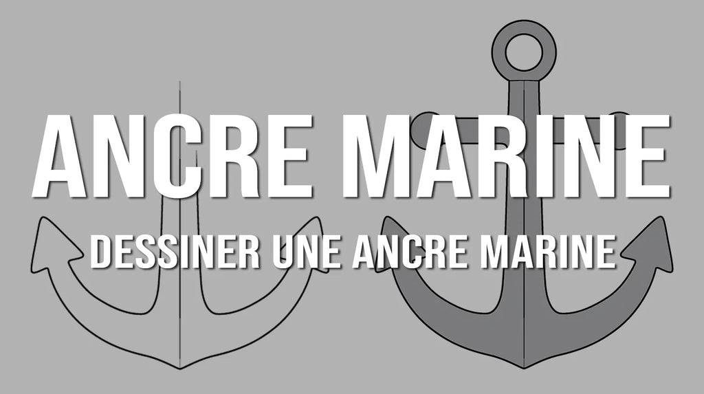 Comment dessiner une ancre marine