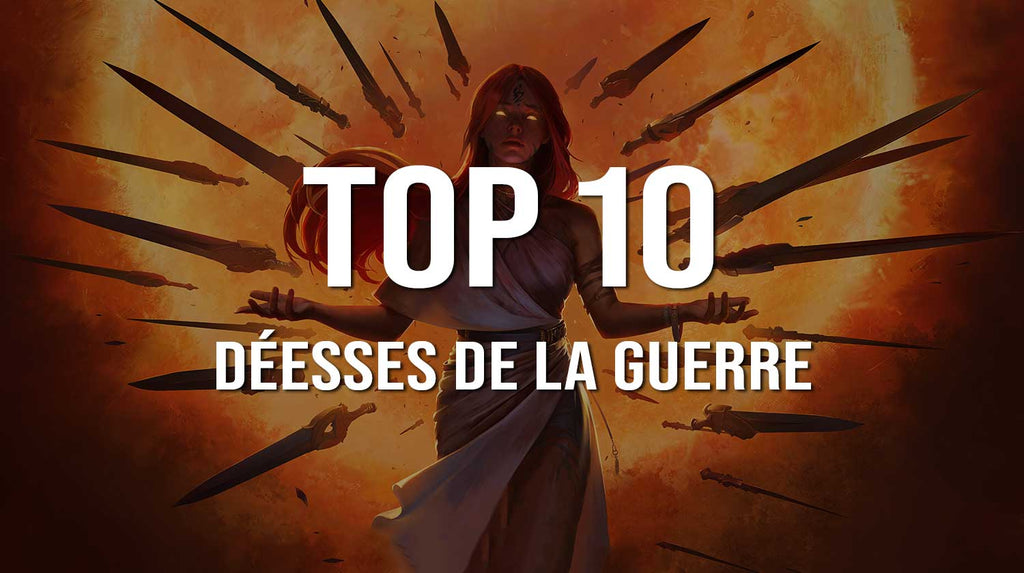 Top 10 déesses de la guerre
