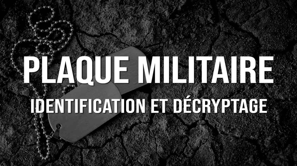 Plaque d'identité militaire
