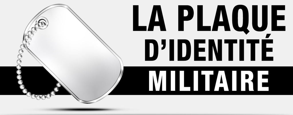 Plaque d'identité militaire