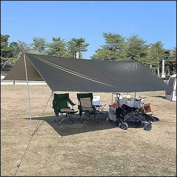 Bâche bivouac militaire