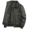 Blouson aviateur col mouton
