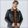 Blouson aviateur cuir homme