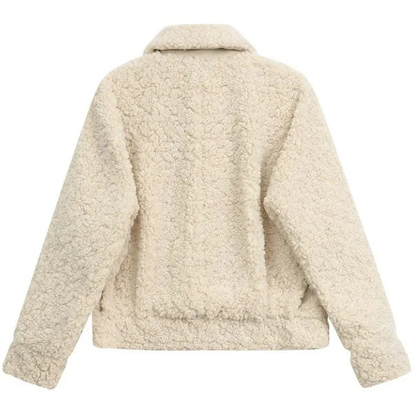 Blouson aviateur femme mouton