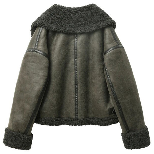 Blouson aviateur femme vert kaki