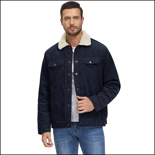 Blouson aviateur homme bleu marine