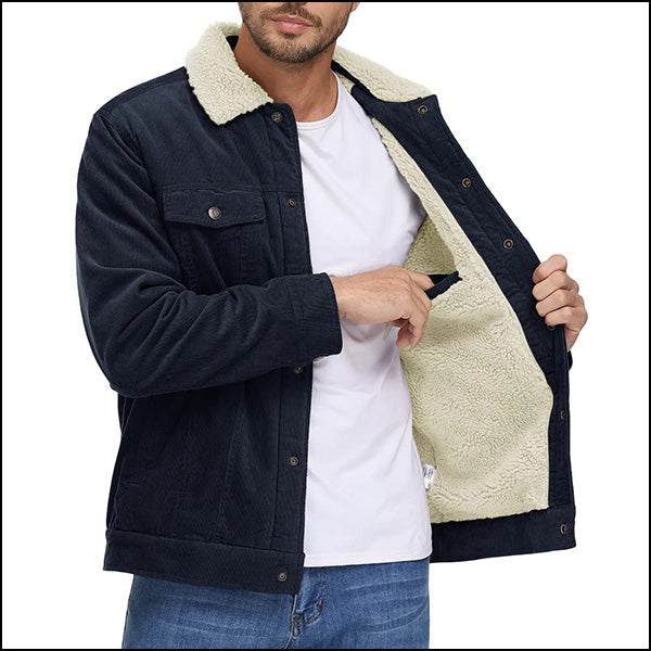 Blouson aviateur homme bleu marine