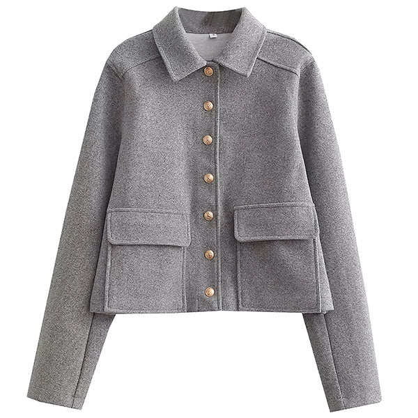 Blouson aviateur laine femme