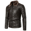 Blouson aviateur marron homme