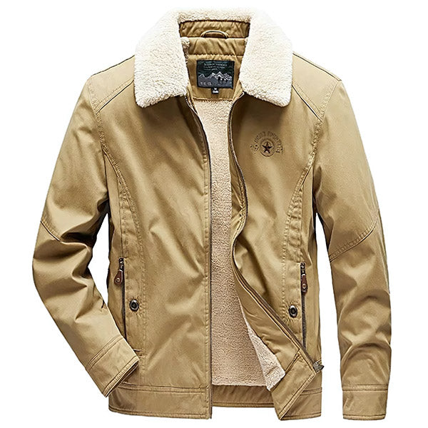 Blouson aviateur mouton homme