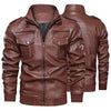 Blouson aviateur simili cuir homme
