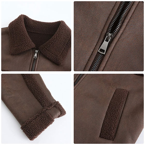 Blouson style aviateur femme