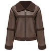 Blouson style aviateur femme