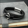 Bracelet corde ancre homme