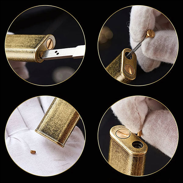 Briquet tempête vintage