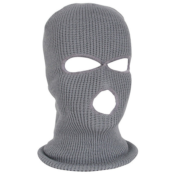 Cagoule 3 trous gris