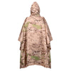 Camouflage désert poncho