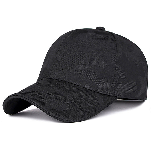 Casquette camouflage noir
