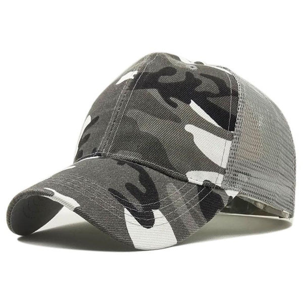 Casquette trucker camo