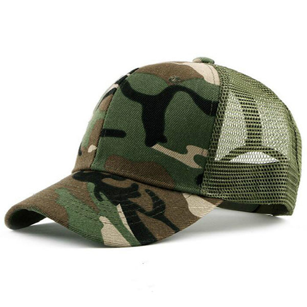 Casquette trucker camouflage