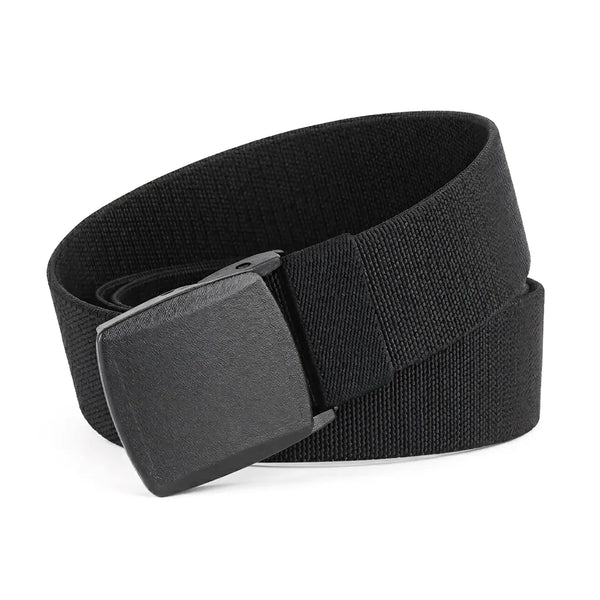 Ceinture boucle militaire noire