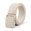 Ceinture militaire beige