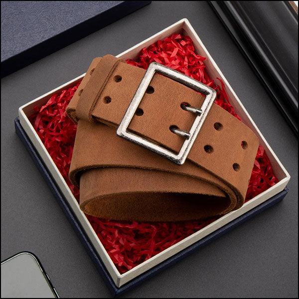 Ceinture militaire double ardillon