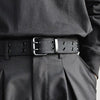 Ceinture militaire tissu à double œillet