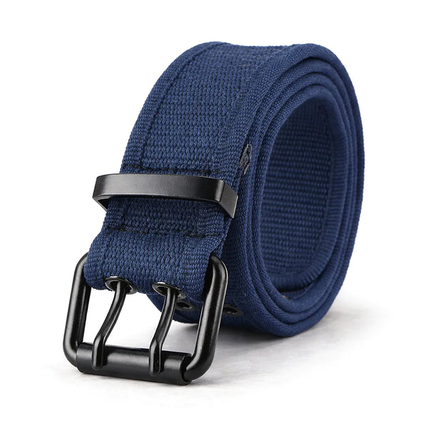 Ceinture tissu bleu marine