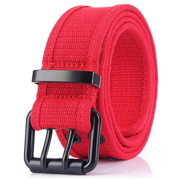 Ceinture tissu rouge