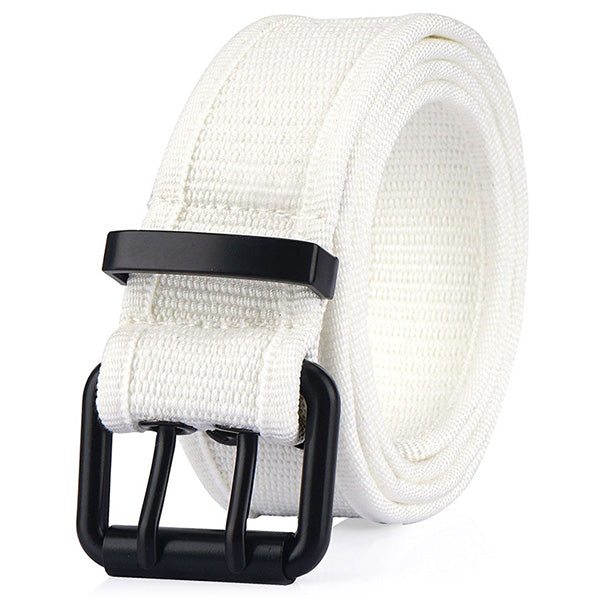 Ceinture En Toile De Coton Vert Armée - Taille 130 Cm, Neuve Avec étiquettes