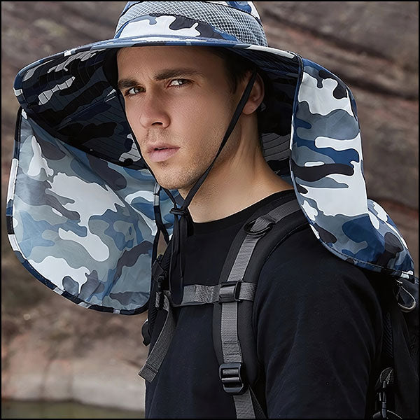 Chapeau de pêche militaire