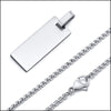 Collier militaire argent