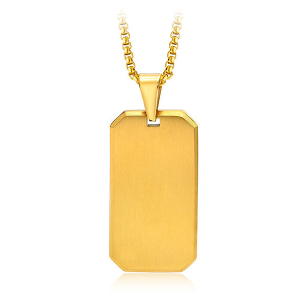 Collier militaire or