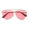 Lunette aviateur rose