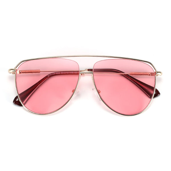 Lunette aviateur rose