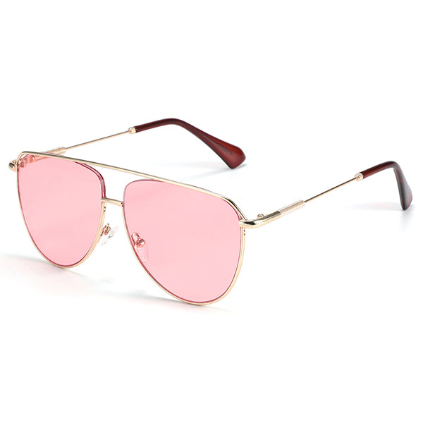Lunette aviateur rose