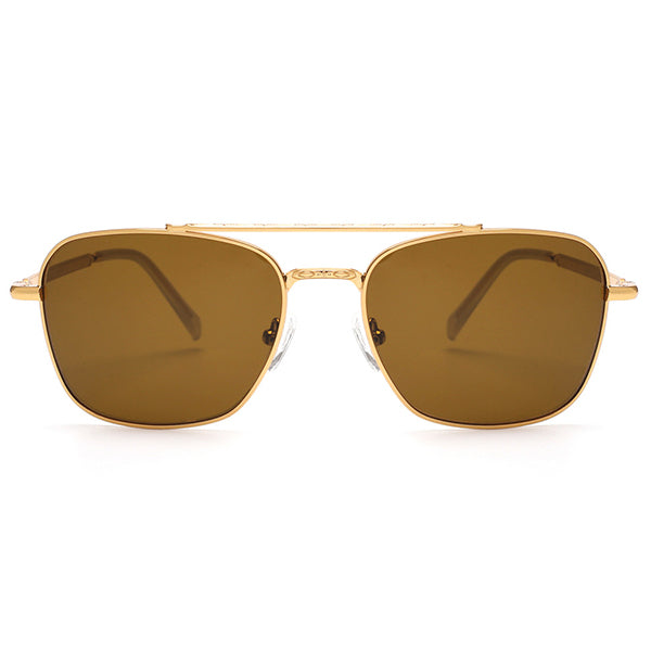 Lunette aviateur visage rond