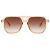 Lunette de soleil femme style aviateur
