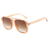 Lunette de soleil femme style aviateur