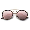 Lunettes soleil aviateur rose pas cher