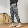 Pantalon cargo gris clair