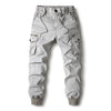 Pantalon cargo gris pierre