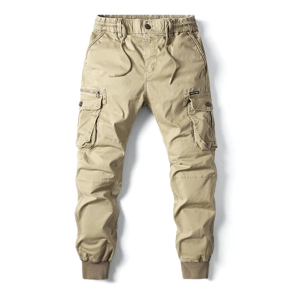 Pantalon cargo militaire beige
