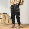 Pantalon cargo noir homme