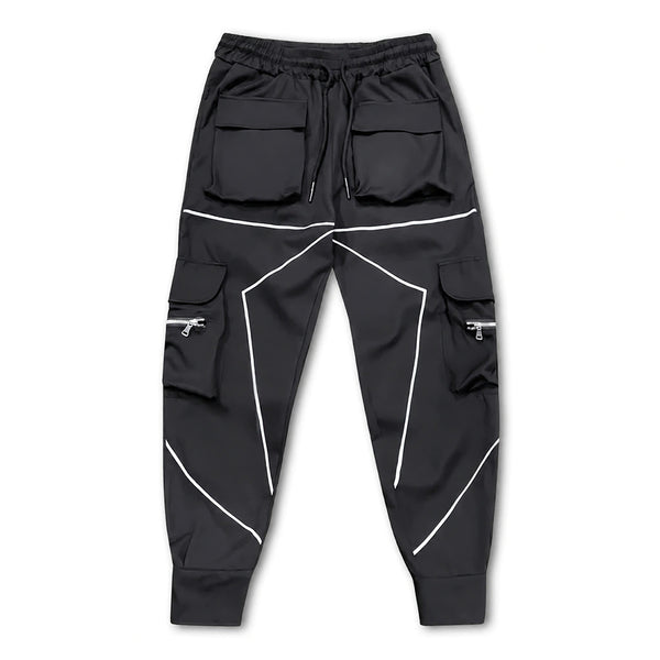 Pantalon cargo réfléchissant homme