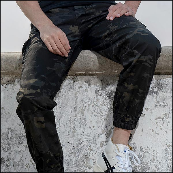 Pantalon militaire camouflage homme