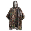 Poncho chasse camouflage