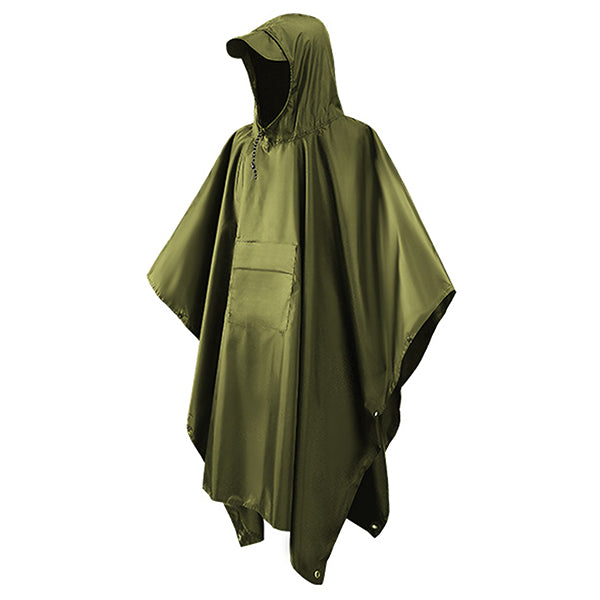 Poncho kaki militaire