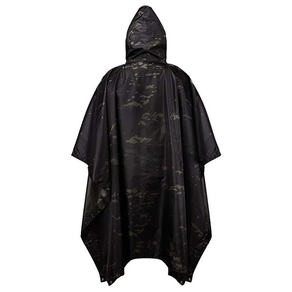 Poncho Imperméable Pameil - Cape De Pluie Unisexe Ultra Légère Pour Rando, Vélo Et Camping | 3 En 1 Pratique